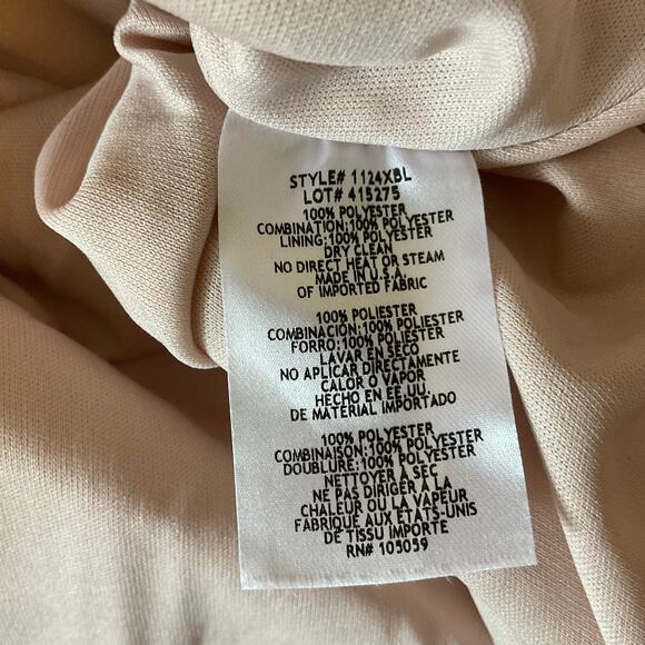 Avery G Sleeveless Lace Mini Fit Flare Halter Cocktail Party Dress Pink Size 10 - Picture 9 of 11